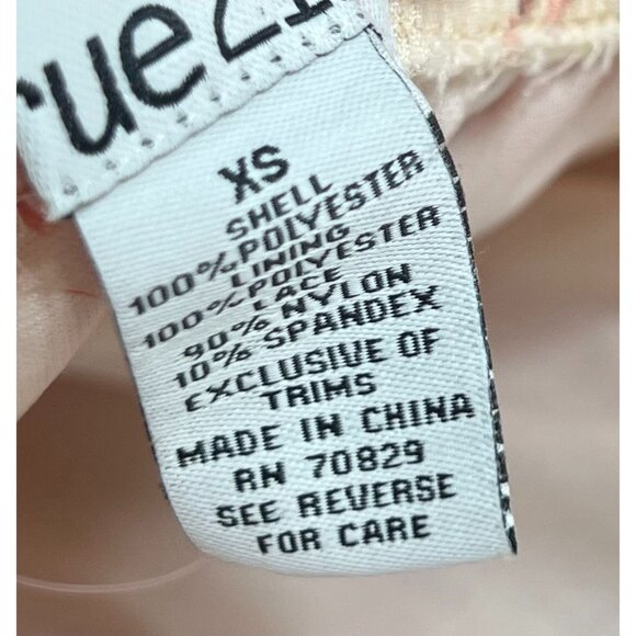 Rue 21 - Women's Summer Sleeveless High Low Hem Ruffle - Floral Dress - Pink -XS - Picture 9 of 16